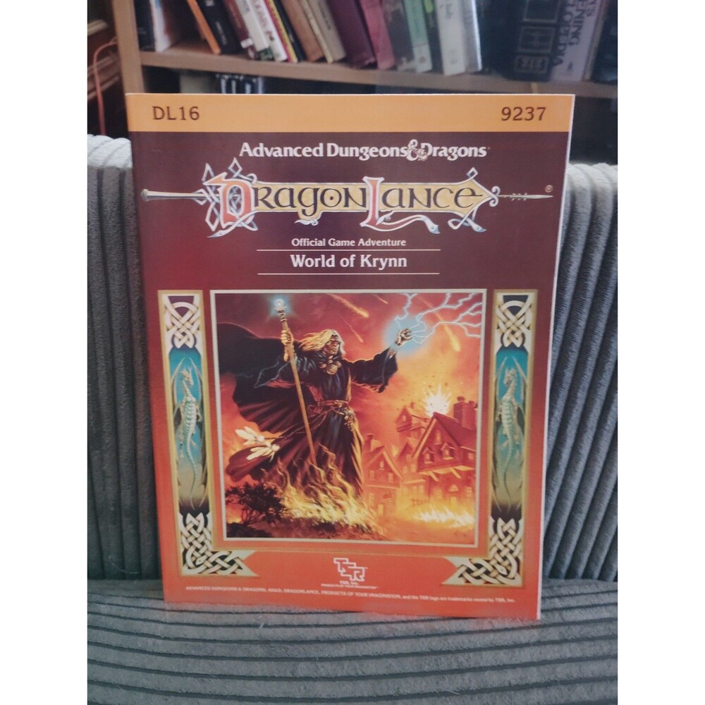 Advanced Dungeons & Dragons Dragonlance World of Krynn TSR 9237